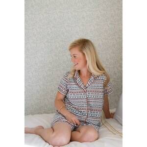 NEW ERICA WILSON short pajama set in stroll